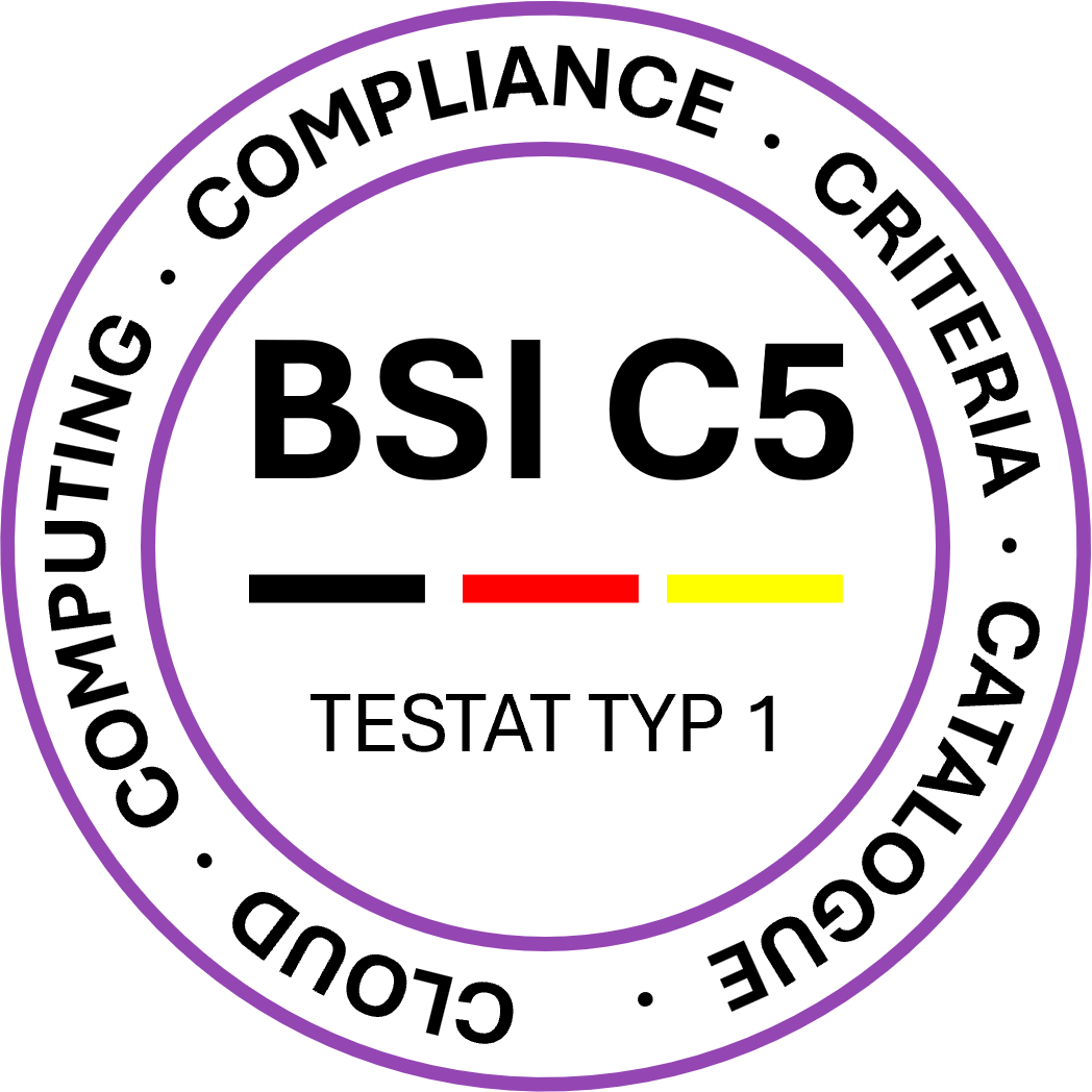 BSI C5 Testat Typ 1